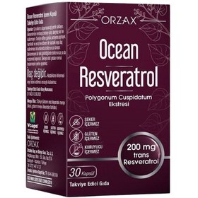 Resim Ocean Resveratrol 200 mg 30 Kapsül 