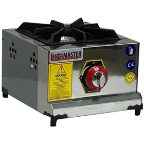 Resim İnoxmaster Tekli Mini Ocak Set Üstü Doğal Gazlı 
