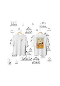 Resim Dreamers Serisi No:1 T-shirt - Beyaz 
