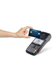 Resim Vera Delta Plus Yeni Nesil Yazar Kasa Pos (10 Adet Pos Rulosu Hediye) 