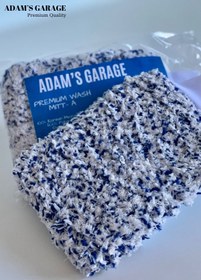 Resim Adams Garage Premium Wash Mitt /a Araç Yıkama Eldiveni 1100 Gsm 16 X 28 Made In Korea 