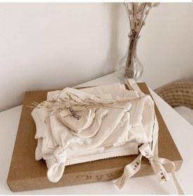 Resim Naturaborn Gots Organik Sertifikalı Yenidoğan Kız Bebek Hastane Çıkışı Çok Renkli 