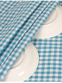 Resim Turkuaz Renkli Pöti Kare Kurulama Bezi,beslenme Ve Servis Peçetes 