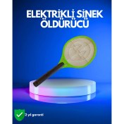 Resim Datatek Pil ile Çalışan Elektrikli Sivrisinek Raketi | Kimyasal Içermeyen Hijyenik Çözüm 
