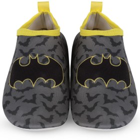 Resim Batman Baskılı Tabanlı 32-36 Numara Deniz Ayakkabısı - Gri - Gri / 32 Numara 