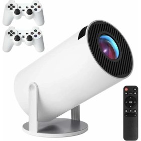 Resim Zengezur 4K Wireless Çift Kollu Kumandalı Oyun Projeksiyonu Retro Video Oyunu 