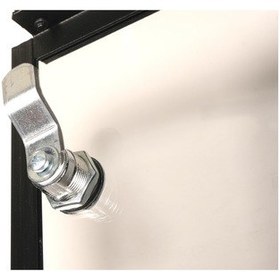 Resim Lande Demonte 42u 800x800 Hyperline Dikili Tip Rack Kabinet Siyah Ön Cam Kapak / Tekerlekli 