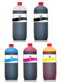 Resim Qc Epson T2621 T2634 Uyumlu Kartuş Mürekkebi Pro Serisi 1000ml Set 5 Renk 