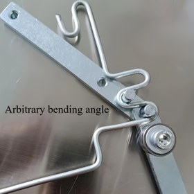 Resim Çok Fonksiyonlu Manuel Tel Bükme Aleti, DIY Projeleri, Balık Kancaları ve Her Türlü Çelik Tel Bükme için, Yaratıcı Demir El Sanatları Aracı, Tel Bükme Makinesi, Tel Bükücü, Askı Yapımı, Sağlam Yapı, Dayanıklı Tasarım, Hobici Aleti, Hobici Projeleri, Kompakt Alet, Yüksek Kaliteli Çelik, Metal Kumaşçılar İçin Tel Şekillendirme Aracı 
