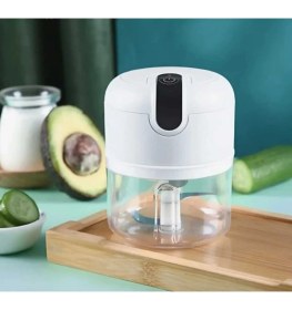 Resim Mini Taşınabilir USB Şarjlı Doğrayıcı, 3 Bıçaklı ve Ek Bıçaklı Blender Seti 