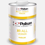 Resim Polisan X1 ALL Vernik Parlak Şeffaf 0,60L 