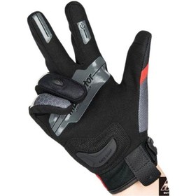 Resim Madmotor Mt-21 Protection Koruyucu Motorcu Eldiveni Touch Uyumlu Kaymaz Korumalı Erkek Eldiveni Eldiven 
