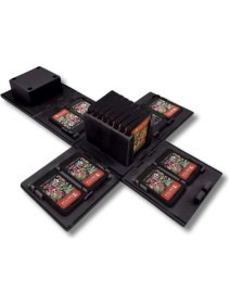 Resim Yues Nintendo Switch Oyun Kartı Saklama Kutusu – Zelda Premium, 16 Oyun + 16 microSD (Toplam 32 Yuva) 
