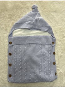 Resim 6718 Welsoflu 1'li Ponponlu Kundak Mavi 