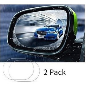 Resim Oto Yan Ayna Yağmur Kaydırıcı Film Çift 