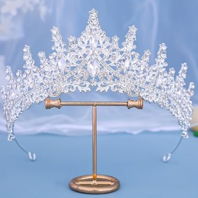 Resim Şık Barok Tarzı - Kemerli Köprü ve Sivri Uçlu Süslenmiş Taç Başlığı, Ağır Hizmet Tipi Gösteriş Tacı, İnekler için Carnival'ın Kraliçesi, Balo, Doğum günü, Düğün, Her Mevsim Giyim İçin, Çiftlik & Rahat Tasarım uygun v, Doğum Günü Kraliçesi Taç, Kadınlar İçin Taçlar, Taçlar ve Taçlara, Kadınlar için Taçlar ve Tiaralar 