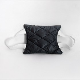 Resim RKS FRECCİA Motosiklet Çocuk Koltuğu,2-8 Yaş Arası, Siyah Deri, Kolsuz, Sök-Tak, Hediyeli 