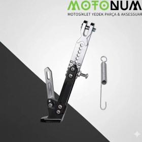 Resim Motonum Honda Vfr 1200 Yükseklik Ayarlı Metal Yan Sehpa AYK0261 