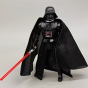 Resim STAR WARS Resmi Lisanslı Darth Vader ve Fırtına Askeri Aksiyon Figürü - Hareketli Eklemeler, Kırmızı Işın Kılıcı ile Siyah Zırh, Hayranlar için Toplanabilir Film Oyuncakları, Dayanıklı Plastik Yapı 