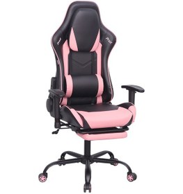 Resim Adore Gaming Prox Oyuncu Koltuğu Siyah / Pembe S. Deri 71x77,5-126x136 Cm Pembe 