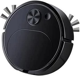 Resim LOLPALONE Otomatik Elektrikli Süpürgeler USB Şarj Elektrikli Süpürgeler Akıllı Süpürme Anlamak Robot Süpürgeler Siyah 