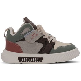 Resim Slazenger NESS Erkek Çocuk Günlük Ayakkabı Beyaz / Yeşil 