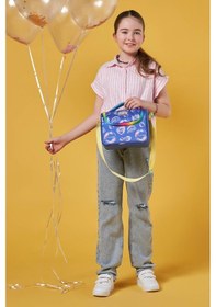 Resim Coral High Kids Lavanta Pembe Baloncuk Desenli Thermo Beslenme Çantası 11889 