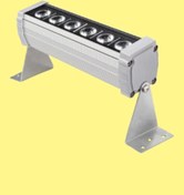 Resim MSV TEKNOLOJİ 20 cm 6 Watt 3000K Günışığı Wallwasher Duvar Boyama IP65 