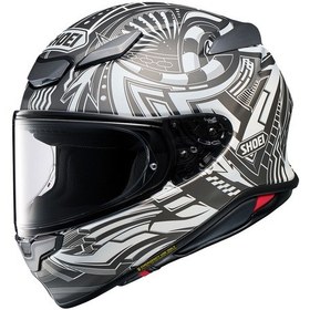 Resim Shoei NXR 2 Beaut TC-6 Motosiklet Kaskı Beyaz Siyah 