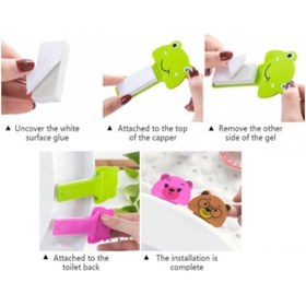 Resim optana Klozet Kapağı Hijyenik Kaldırma Aparatı Kapak Açma 