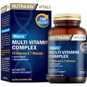 Resim NUTRAXİN Multivitamin& Mineral Complex ERKEK 60 Tablet 