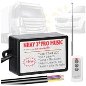 Resim Mufunye Araba Horn Kontrol Cihazı 12-24v 8 Ses Efekti Kumanda İle Ses Ayarı Plastik Konstruksiyon Pil Dahil 