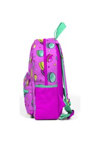 Resim Coral High Kids Açık Pembe Su Yeşili Makaron Desenli İki Bölmeli Yuva Sırt Çantası 23325. 