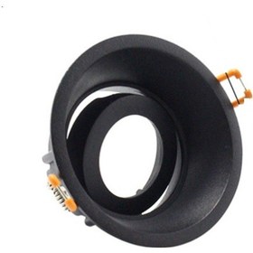 Resim Cata Ct-5002 Panter Yuvarlak Siyah Renk Spot Kasa Boş Kasa 