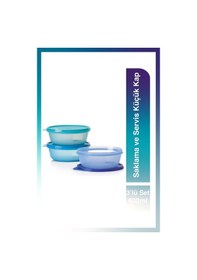Resim Tupperware Saklama ve Servis Küçük Kap 3'lü Set 600 ml 
