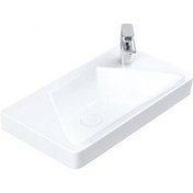 Resim Sanovit Luxury 49 CM Konsollu Mini Lavabo Beyaz 