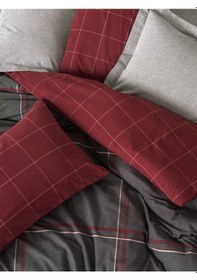 Resim Cotton Box Warm Flanel Tek Kişilik Nevresim Takımı Sento Gri 