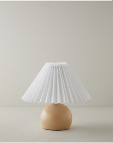 Resim English Home Kalida Metal Abajur 24 Cm Bej Bej 