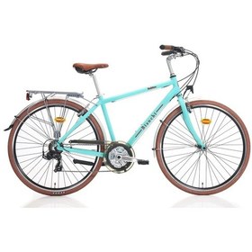 Resim Bıanchı Rubıno Erkek Şehir Bisikleti 470h V 28 Jant 21 Vites Celeste Glossy Çok Renkli 