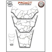 Resim Motosiklet 3d Kabartmalı Üniversal Tankpad 389 