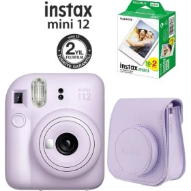 Resim Instax Mini 12 Fotoğraf Makinesi ve Çantalı Seti 99 