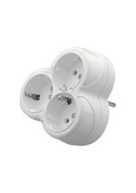 Resim Üçlü Golyat Fiş Priz Papatya - 3 Lü Priz Max 3500w Ts40 