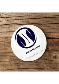 Resim Fizyoterapistlere Özel 2 Li Mdf Bardak Altlığı Seti Ahşap 