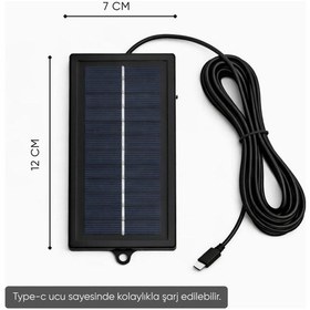 Resim Şarj Edilebilir Kamp Lambası - Wison - Solar Şarjlı Ws-688 Çok Renkli 