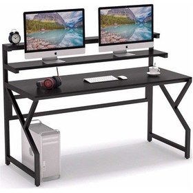 Resim Zizuva Tasarım Oyuncu Ve Çalışma Masası Siyah 