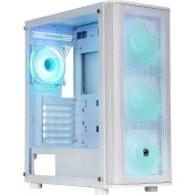 Resim Frisby CM-106 650W 80+ Argb Fan Gaming Beyaz Mesh Kasa 