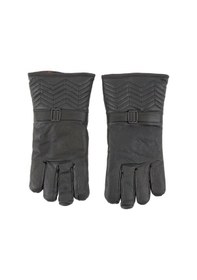 Resim Erkek Deri Eldiven - İçi Peluşlu - Savex - Siyah - 137-f Çok Renkli 