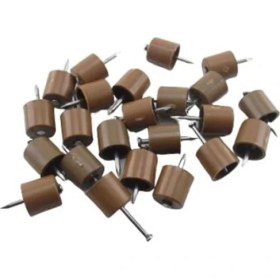 Resim Çivili Raf Pimi Dolap Mobilya Raf Çivi Renk:kahverengi (100 Adet) 