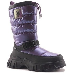Resim U.s.polo Assn Poretta 4pr Mor Comfort Casual Kız Bot&çizme Mor 