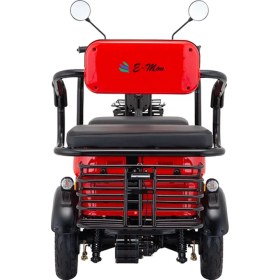 Resim Mondial E-Mon Mona Elektrikli Bisiklet 1500W Batarya 160 kg Taşıma Kapasitesi 3 Tekerlekli Kırmızı 